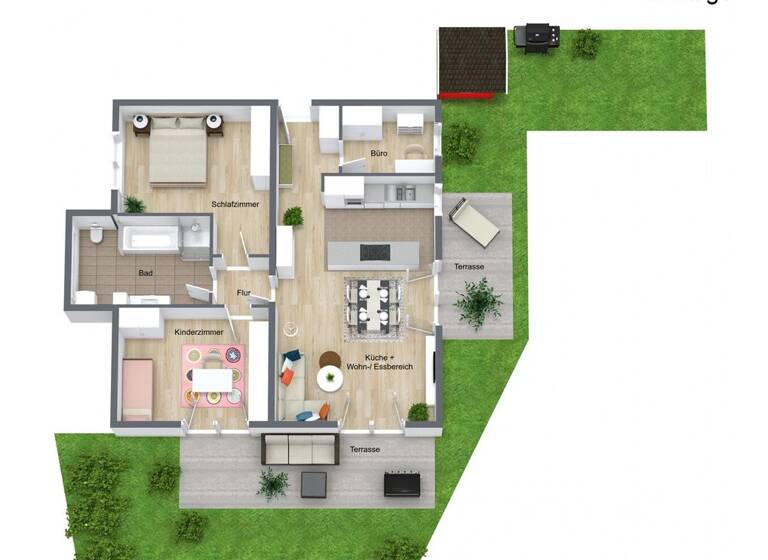 Wohnung zum Kauf 796.000 € 4 Zimmer 101,5 m² Nordweststadt Karlsruhe 76187