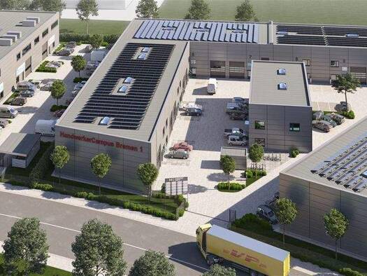 Lagerhalle zur Miete - Erstbezug 1.221 m² Lagerfläche Industriehäfen Mitte 28237