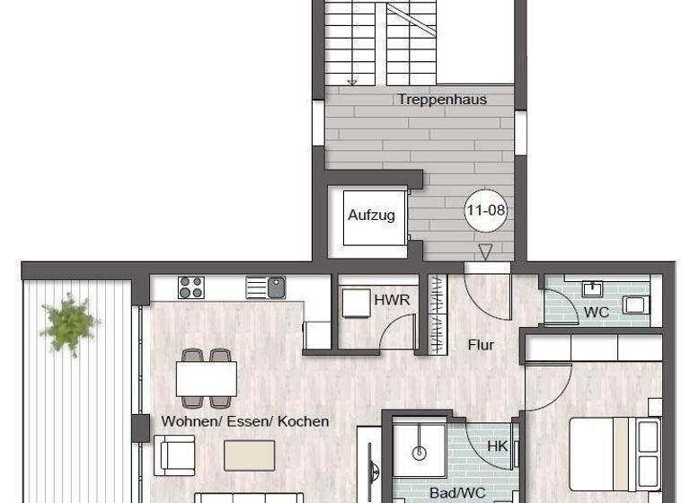 Wohnung zum Kauf provisionsfrei 390.000 € 2,5 Zimmer 67,5 m² Spessartstraße 11 Wasseralfingen Aalen 73433