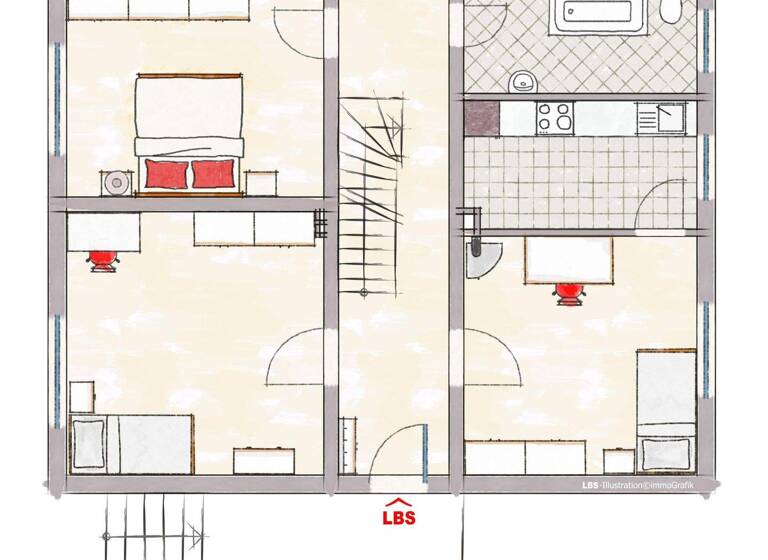 Einfamilienhaus zum Kauf 195.000 € 6 Zimmer 121 m² 468 m² Grundstück Warstein 59581