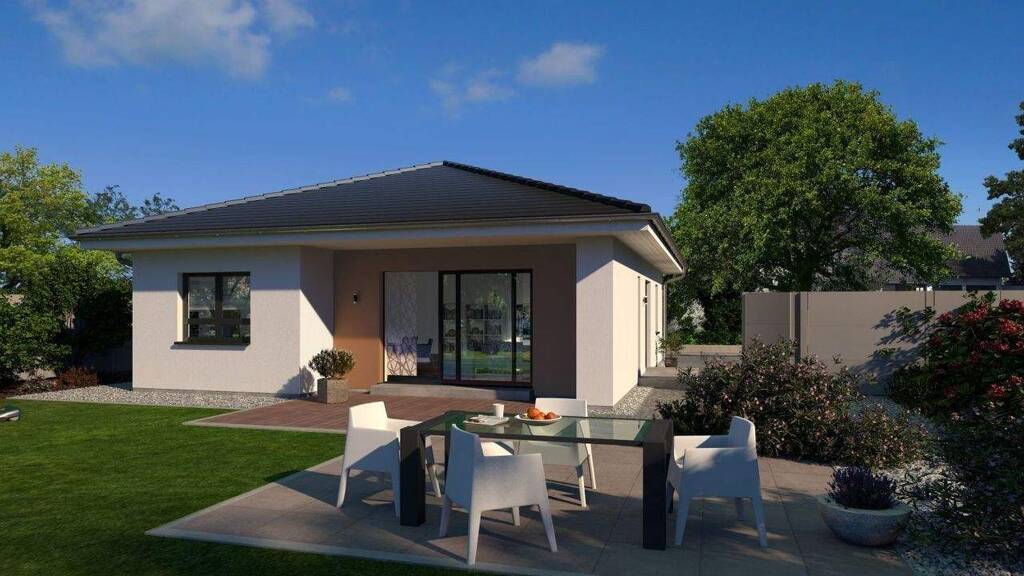 Bungalow zum Kauf - Erstbezug provisionsfrei 360.710 € 3 Zimmer 99 m² 820 m² Grundstück Waltershausen 99880