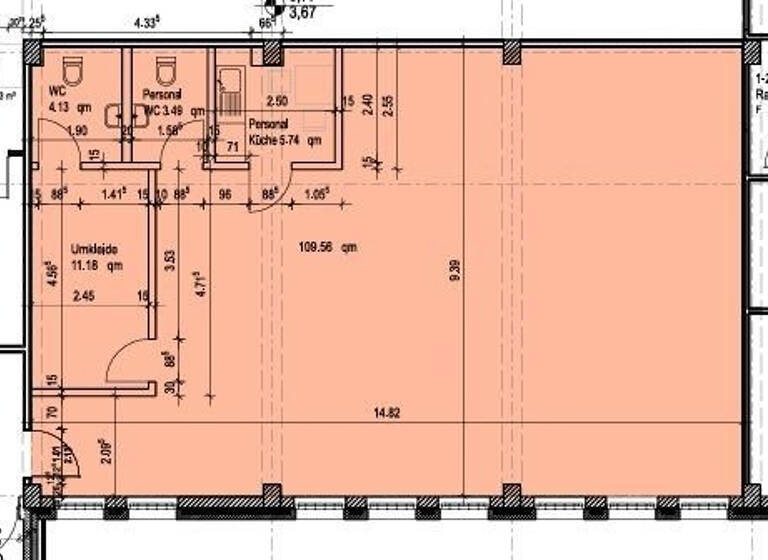 Bürofläche zur Miete provisionsfrei 138 m² Bürofläche Lohstücker Weg 16 Bad Bramstedt 24576