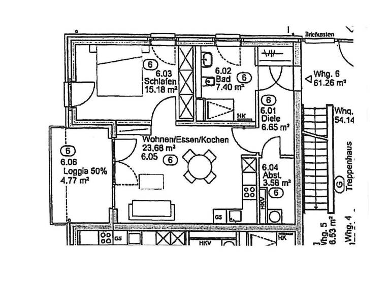 Wohnung zum Kauf provisionsfrei 255.000 € 2 Zimmer 61 m² EG frei ab sofort Elmschenhagen-Süd Kiel 24146