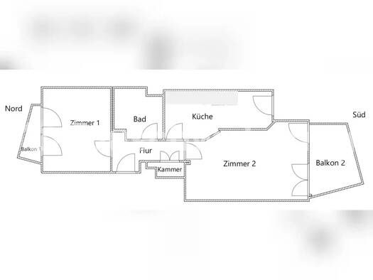 Wohnung zur Miete Tauschwohnung 625 € 2 Zimmer 51 m² Stühlinger Freiburg im Breisgau 79106