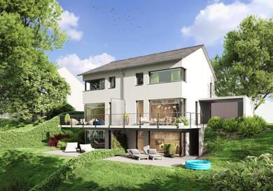 Doppelhaushälfte zum Kauf - Neubau 735.000 € 4,5 Zimmer 174,8 m² 296,4 m² Grundstück Pfullingen 72793