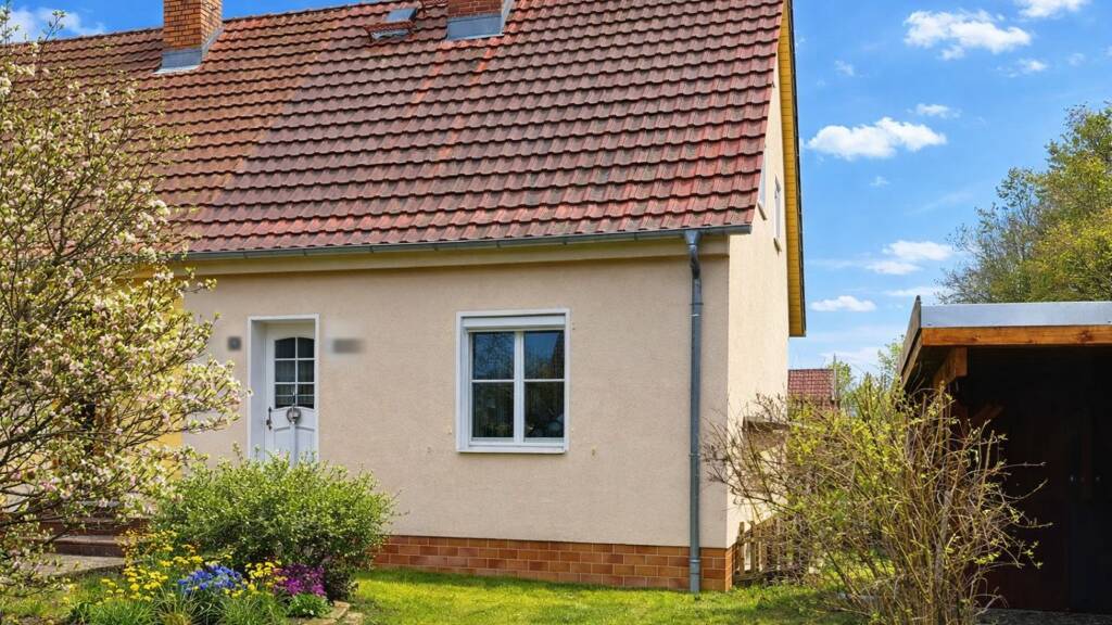 Doppelhaushälfte zum Kauf 399.000 € 3 Zimmer 80 m² 709 m² Grundstück Blankenfelde Blankenfelde-Mahlow 15827