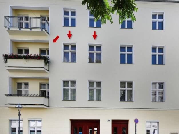 Wohnung zum Kauf provisionsfrei 390.000 € 2 Zimmer 83,5 m² 2. Geschoss Zillestraße 69 Charlottenburg Berlin 10585