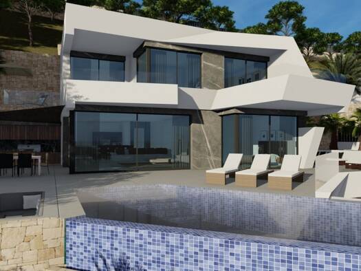 Doppelhaushälfte zum Kauf provisionsfrei 1.690.000 € 4 Zimmer 489 m² 770 m² Grundstück Calpe