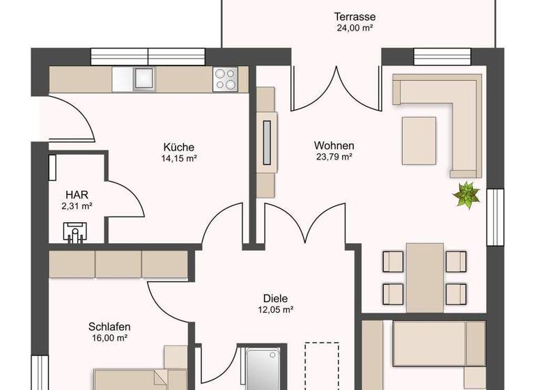 Einfamilienhaus zum Kauf 395.000 € 4 Zimmer 108 m² 1.530 m² Grundstück Zempin 17459