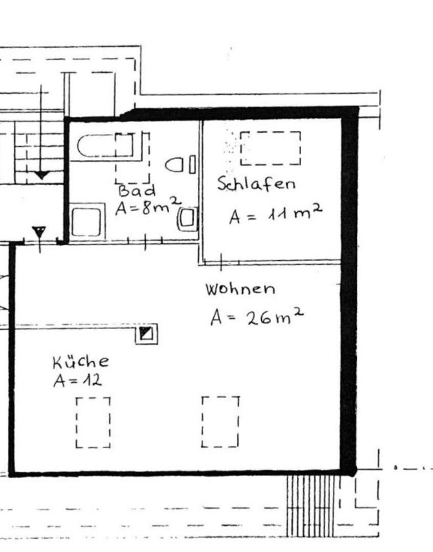 Wohnung zur Miete 342 € 2 Zimmer 60 m²<br/>Wohnfläche 3.<br/>Geschoss Lengenfelder Straße 39 Oberplanitz 571 Zwickau 08064