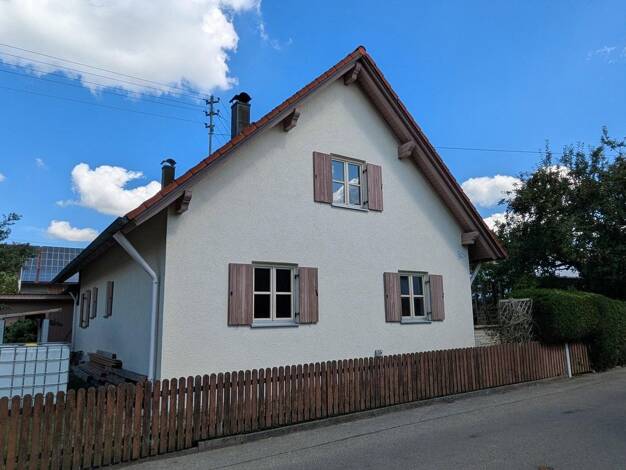 Einfamilienhaus zum Kauf provisionsfrei 380.000 € 4 Zimmer 135 m² 435 m² Grundstück Rieder Weg 14 Jettingen Jettingen-Scheppach 89343