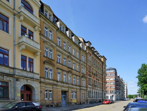 Wohnung zur Miete 750 € 3 Zimmer 73,8 m² EG frei ab 01.09.2026 Neubertstraße 21 Johannstadt-Nord Dresden 01307