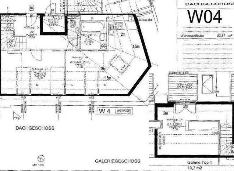 Maisonette zum Kauf 290.000 € 3 Zimmer 83 m² 3. Geschoss Sankt Leonhard Graz,06.Bez.:Jakomini 8010