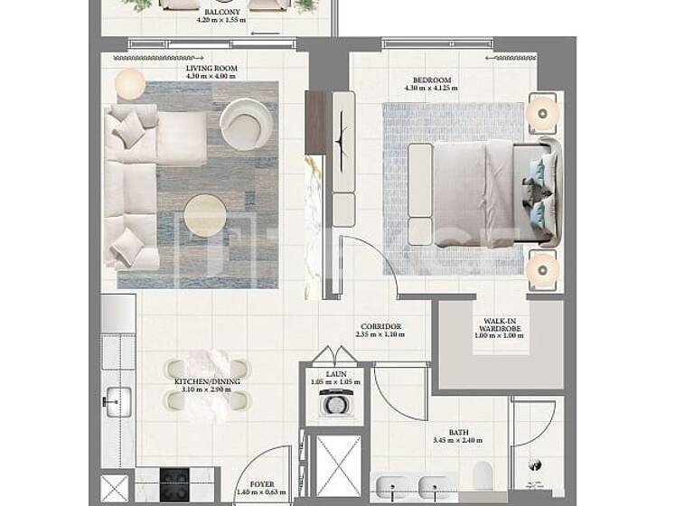 Studio zum Kauf 752.000 € 3 Zimmer 119 m² EG Dubai