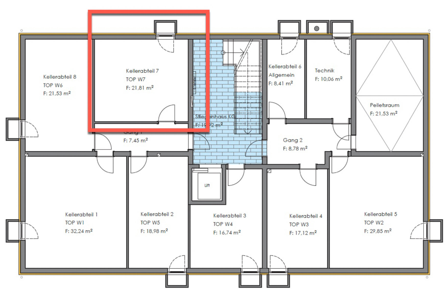 Penthouse zum Kauf provisionsfrei 540.000 € 3 Zimmer 108 m²<br/>Wohnfläche 2.<br/>Geschoss Brandenberg 6234