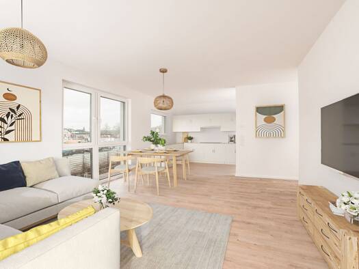 Wohnung zum Kauf - Erstbezug provisionsfrei 427.000 € 3,5 Zimmer 88,9 m² 2. Geschoss Henstedt-Ulzburg 24558