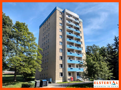 Wohnung zur Miete 499 € 2 Zimmer 50 m² 7. Geschoss Johannes-R.-Becher-Str. 4 Bieblach Gera 07546