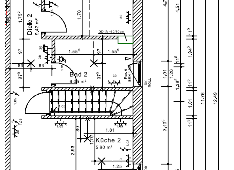 Wohnung zur Miete 1.090 € 1,5 Zimmer 56 m² Geschoss EG/2 frei ab 01.05.2026 Göggingen Augsburg 86199