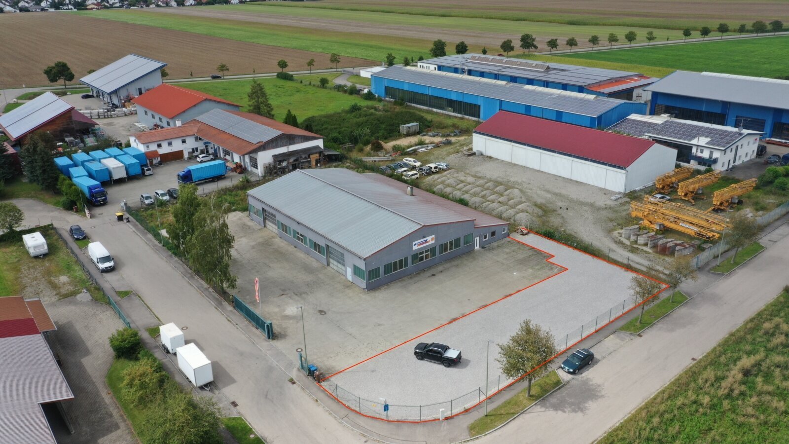 Gewerbegrundstück zur Miete 820 m²<br/>Grundstück Untermeitingen Obermeitingen 86836