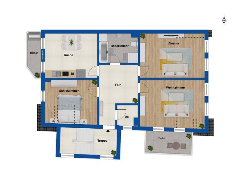 Wohnung zum Kauf 199.000 € 3 Zimmer 92 m² Borgwedel 24857
