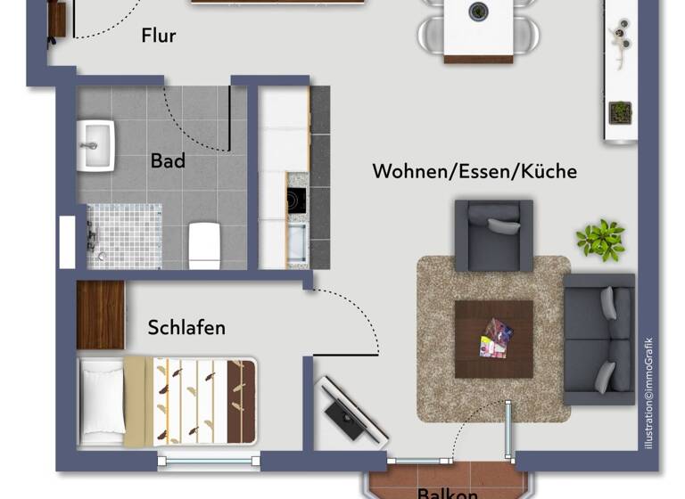 Wohnung zum Kauf 123.000 € 2 Zimmer 34 m² Barop Dortmund 44225