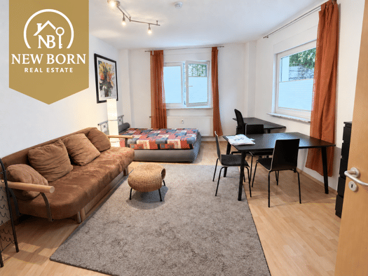Wohnung zur Miete 820 € 1 Zimmer 32 m² 4 Geschosse frei ab sofort Hohenstaufenstraße 18 Süd Süd 70178