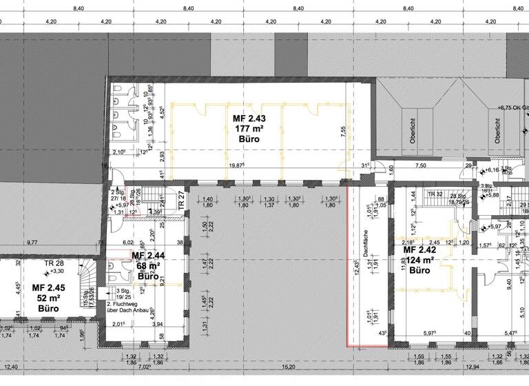 Bürogebäude zur Miete 1.191 m² Bürofläche teilbar ab 440 m² Moabit Berlin 10559
