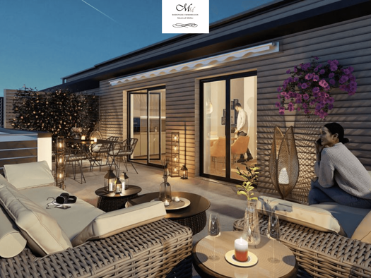 Terrassenwohnung zum Kauf - Erstbezug provisionsfrei 518.500 € 3,5 Zimmer 83,3 m² EG Eriskirch 88097