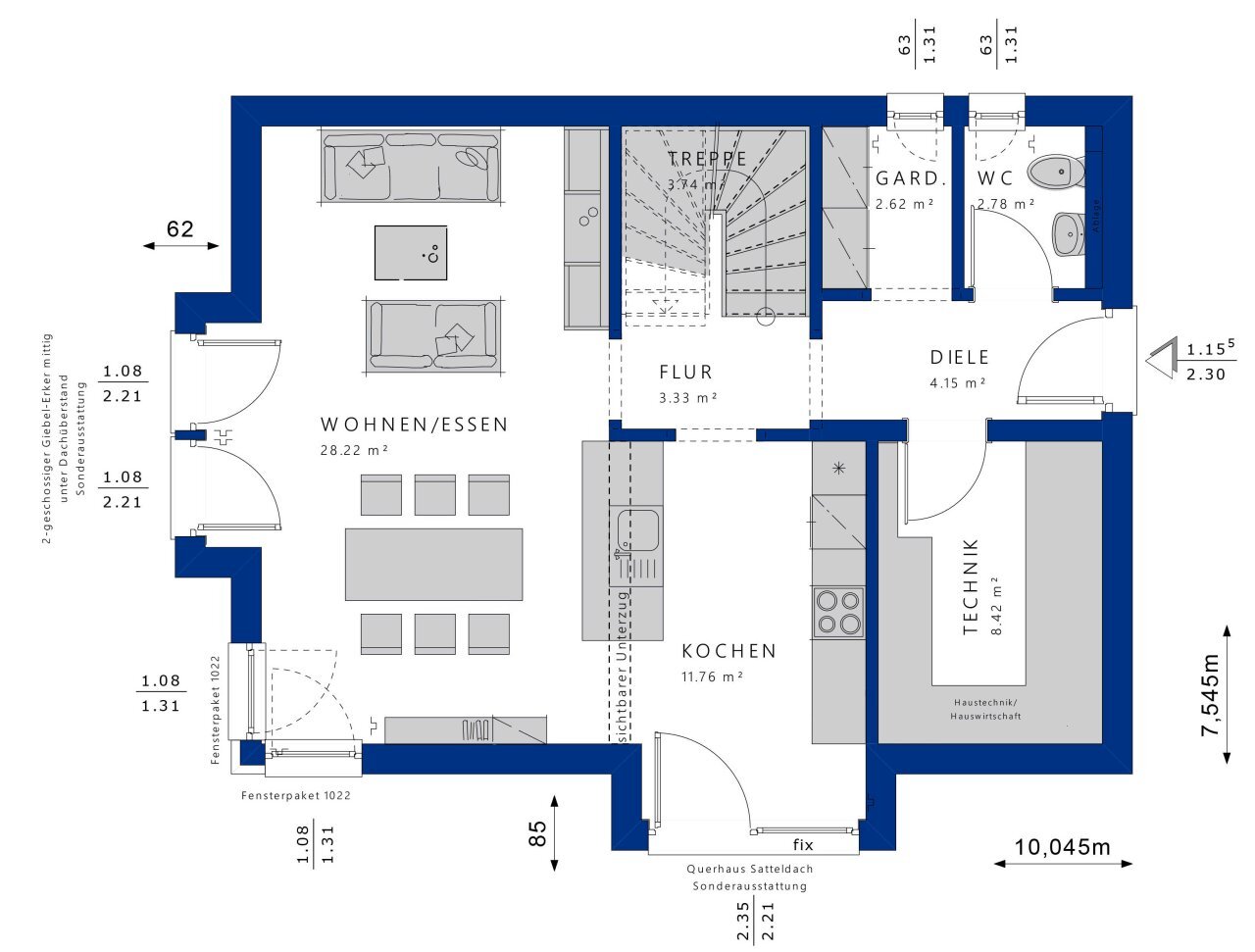 Haus zum Kauf 669.000 € 4 Zimmer 130 m²<br/>Wohnfläche 470 m²<br/>Grundstück Schwand Schwanstetten 90596