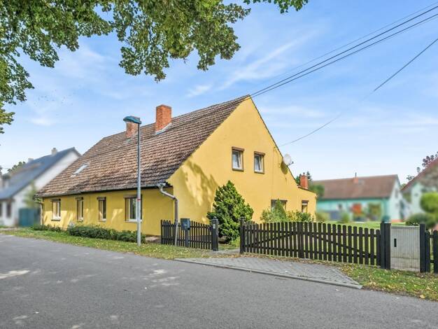 Doppelhaushälfte zum Kauf 160.000 € 4 Zimmer 96 m² 450 m² Grundstück Neuhäsen Löwenberger Land 16775