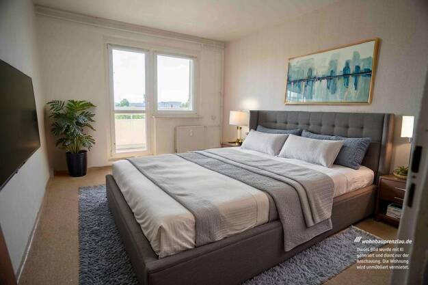 Wohnung zur Miete 400 € 3 Zimmer 61,9 m² 4. Geschoss Brüssower Allee 58a Prenzlau Prenzlau 17291
