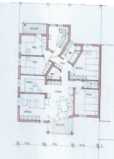 Wohnung zum Kauf 340.000 € 5 Zimmer 122,4 m² 1. Geschoss Dinglingen - Ost Lahr/Schwarzwald 77933