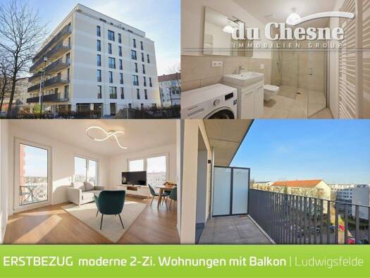 Wohnung zur Miete 848 € 2 Zimmer 60,5 m² frei ab sofort Ludwigsfelde 14974