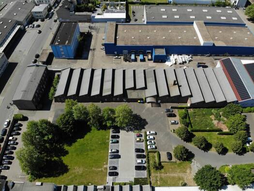 Lagerhalle zur Miete 2.200 m² Lagerfläche teilbar ab 2.200 m² Inrath/Kliedbruch Krefeld 47803