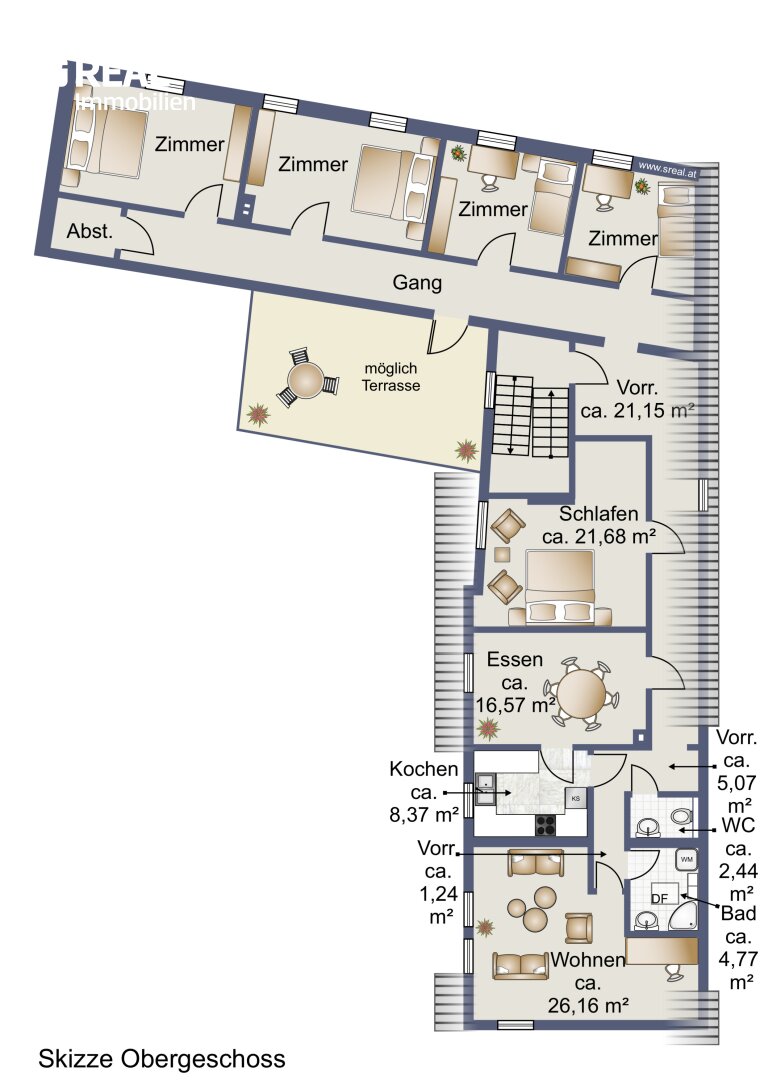 Mehrfamilienhaus zum Kauf 480.000 € 9 Zimmer 320 m²<br/>Wohnfläche 2.302 m²<br/>Grundstück Kroatisch Minihof 7302