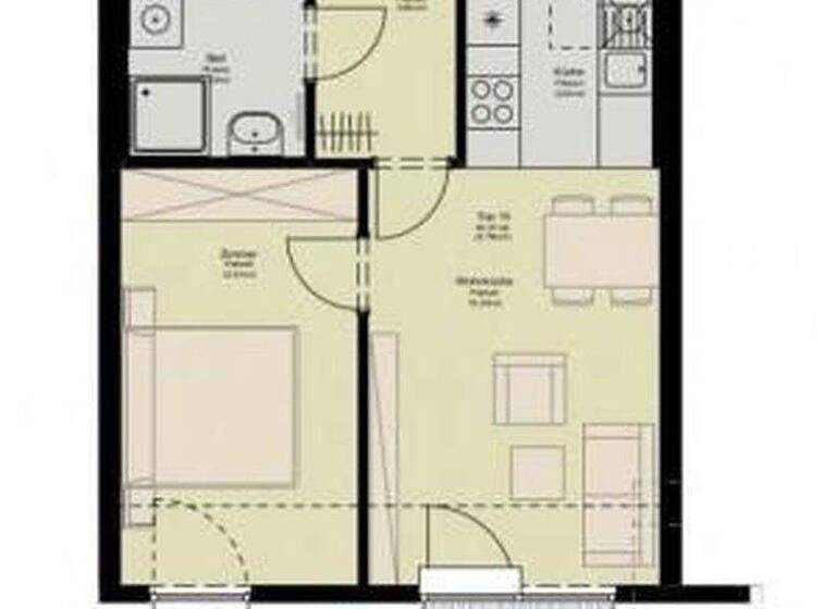 Wohnung zur Miete 792 € 2 Zimmer 44 m² 2. Geschoss frei ab 01.04.2026 Pilotengasse 118 Wien 1220