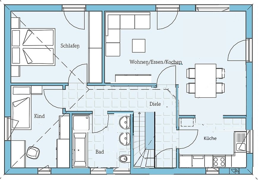 Bungalow zum Kauf 229.000 € 4 Zimmer 110 m²<br/>Wohnfläche 992 m²<br/>Grundstück Gonbach 67724