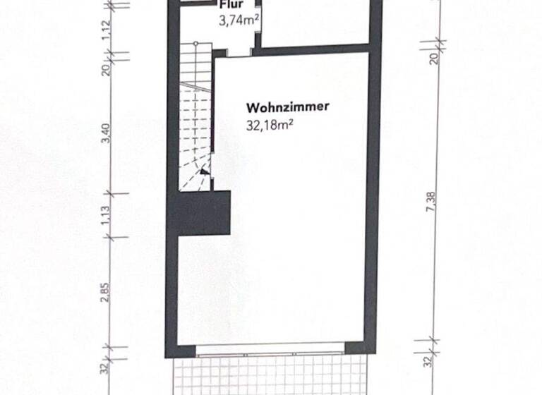 Reihenendhaus zum Kauf provisionsfrei 389.000 € 4 Zimmer 90,2 m² 325 m² Grundstück Oberneuland Bremen 28355