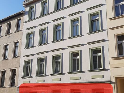 Mehrfamilienhaus zum Kauf als Kapitalanlage geeignet 320.000 € 295 m² 351 m² Grundstück Hohe Straße Ostviertel Gera 07546