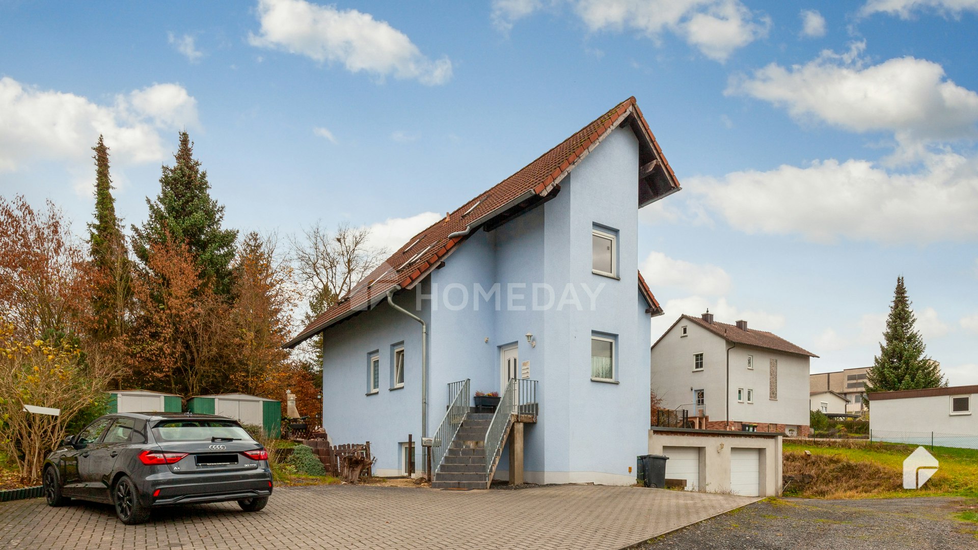 Mehrfamilienhaus zum Kauf 355.000 € 8 Zimmer 200 m²<br/>Wohnfläche 1.400 m²<br/>Grundstück Weidhausen Weidhausen 96279