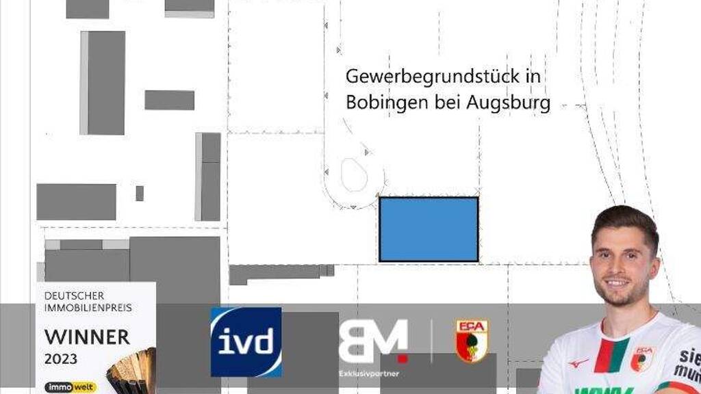 Gewerbegrundstück zum Kauf 425.000 € 1.215 m² Grundstück Bobingen 86399