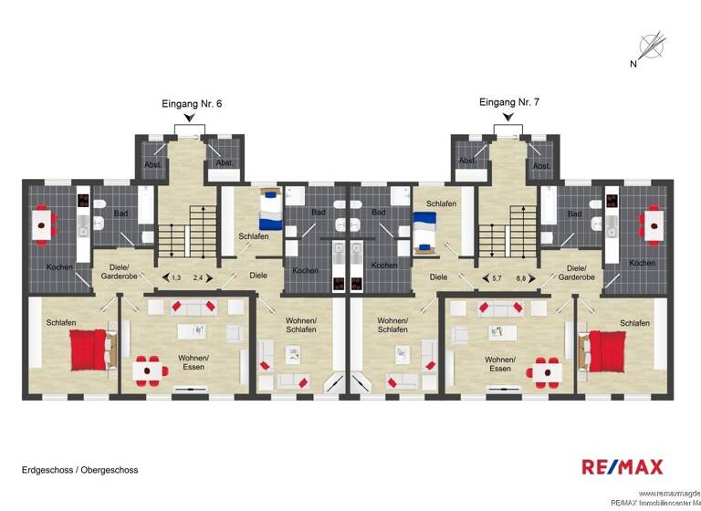 Mehrfamilienhaus zum Kauf 322.000 € 16 Zimmer 383,4 m² 2.066 m² Grundstück Schönebeck Schönebeck (Elbe) 39218