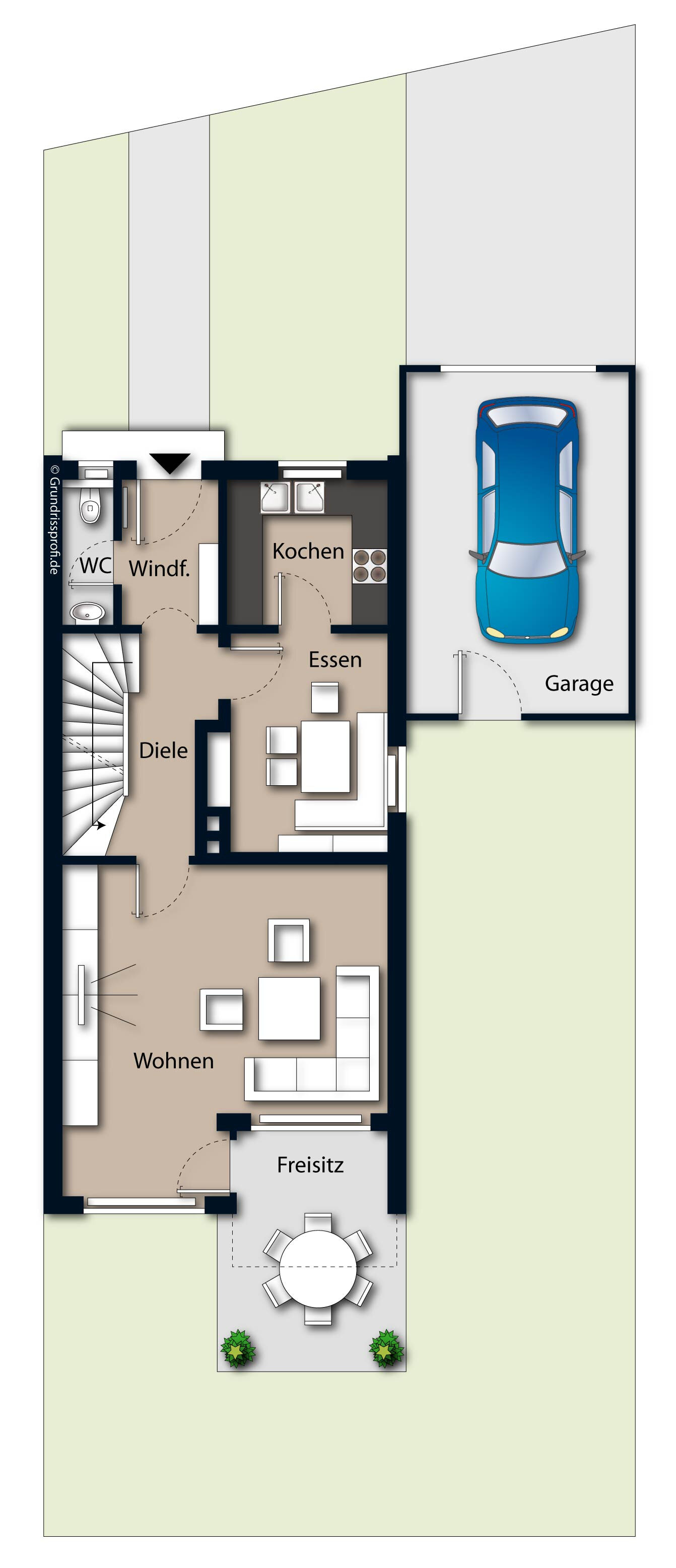 Doppelhaushälfte zum Kauf 549.500 € 7 Zimmer 142 m²<br/>Wohnfläche 326 m²<br/>Grundstück Schrobenhausen Schrobenhausen 86529