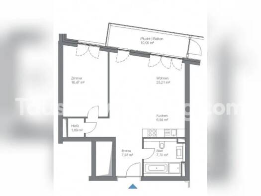 Wohnung zur Miete Tauschwohnung 1.450 € 2 Zimmer 71 m² Otterndorf Hamburg 20457