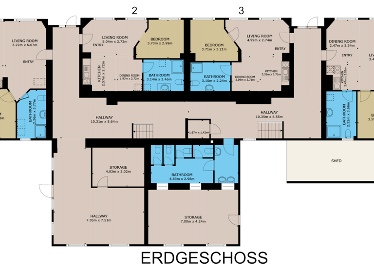 Mehrfamilienhaus zum Kauf 555.000 € 20 Zimmer 498 m² 696 m² Grundstück Mönchestraße 17 Hasselfelde 38899