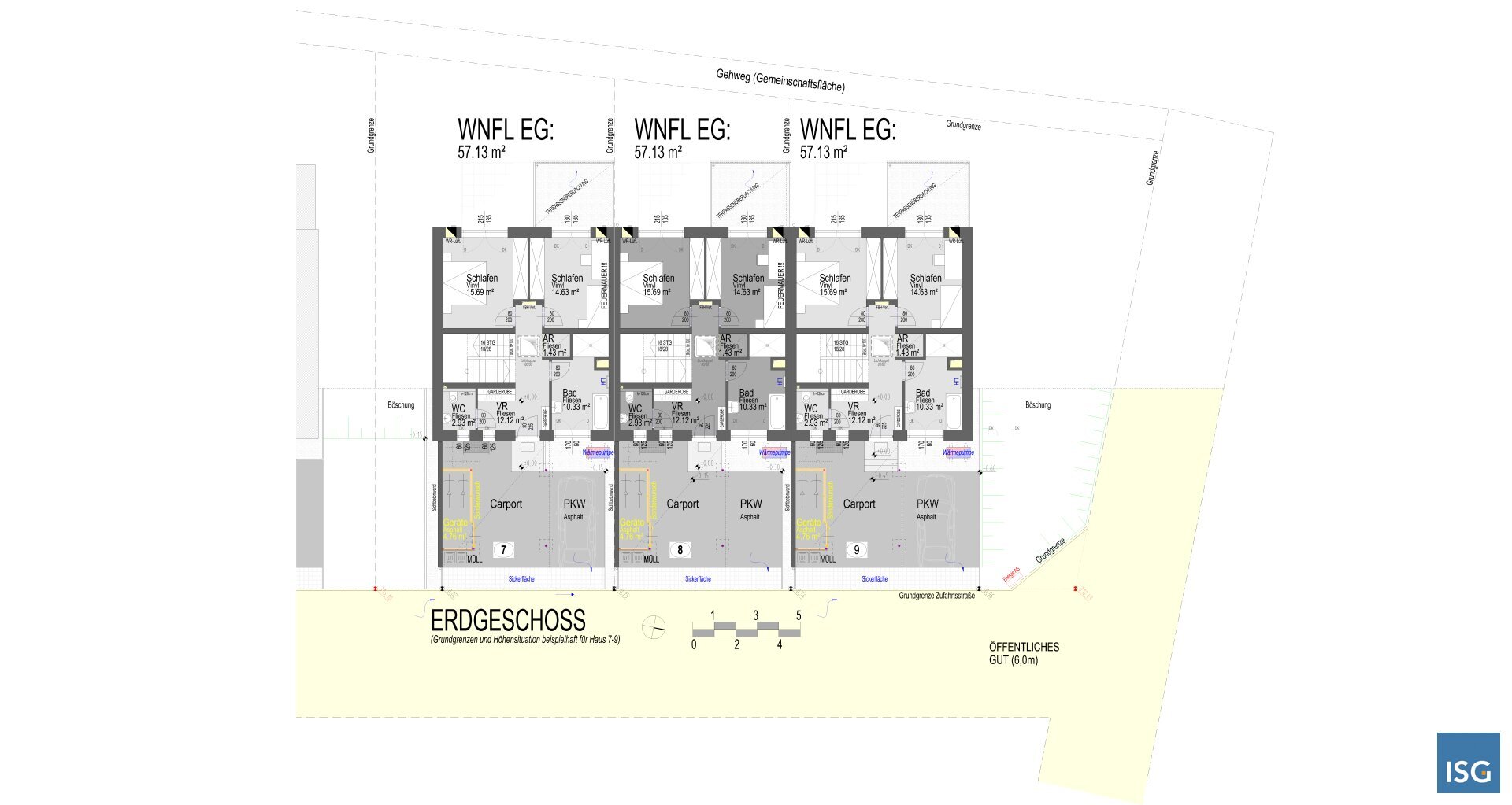 Reihenendhaus zur Miete 754 € 97 m²<br/>Wohnfläche 309 m²<br/>Grundstück Auweg 9 Schärding 4780