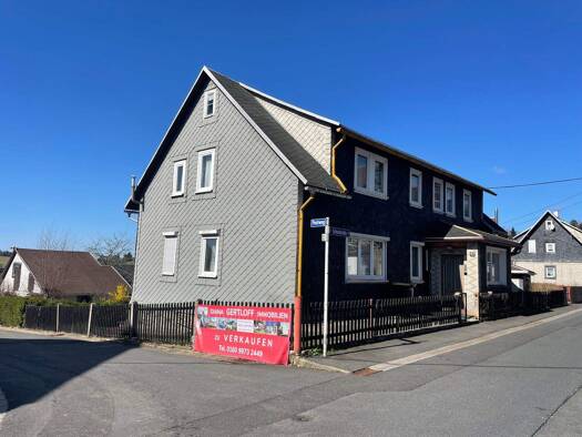 Mehrfamilienhaus zum Kauf provisionsfrei 44.444 € 8 Zimmer 218 m² 475 m² Grundstück frei ab sofort Schulstr.12 / OT Schnett Schnett Masserberg 98666