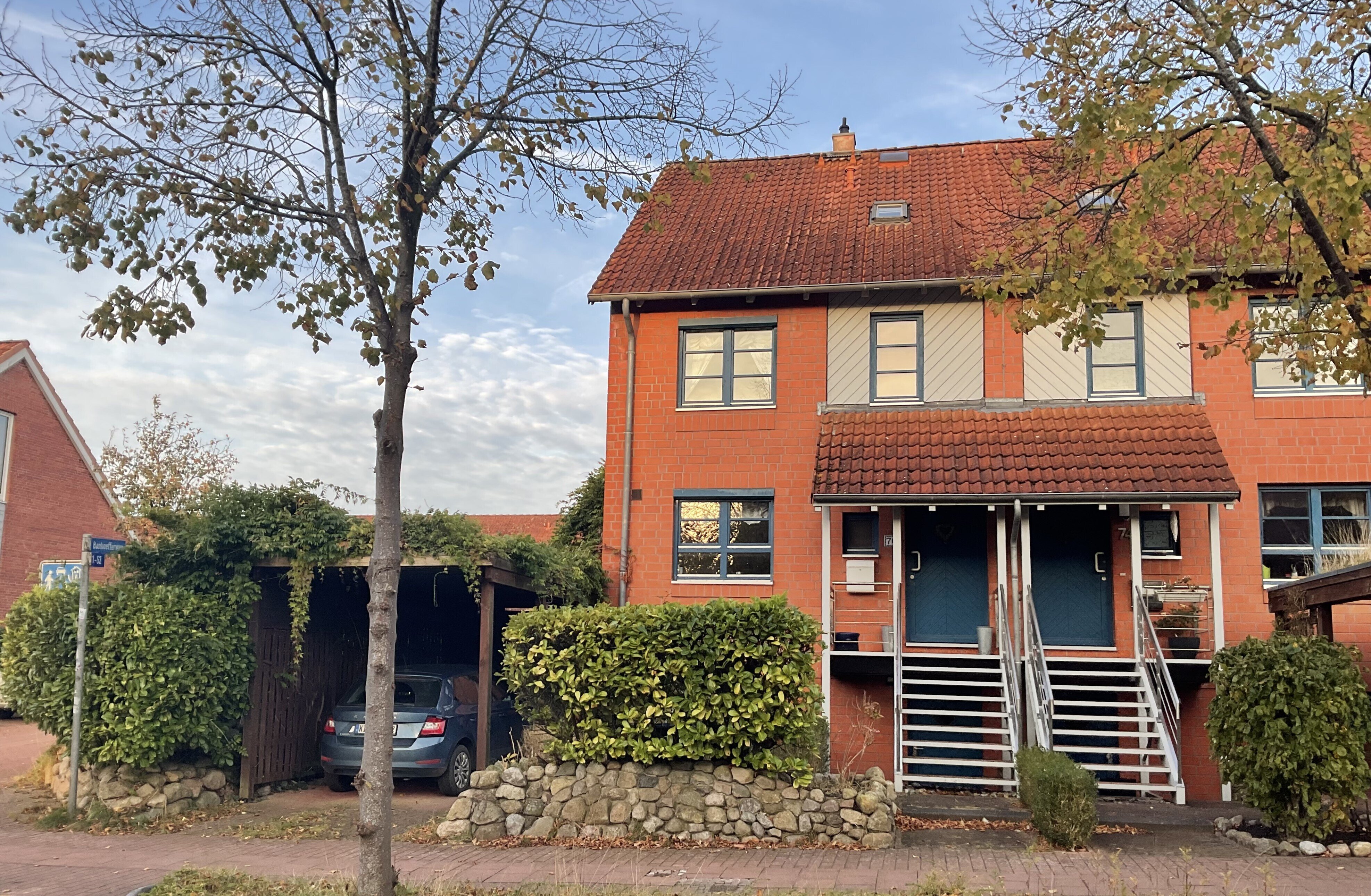 Reihenendhaus zur Miete 1.600 € 4 Zimmer 125 m²<br/>Wohnfläche 400 m²<br/>Grundstück ab sofort<br/>Verfügbarkeit Wellsee Kiel 24145