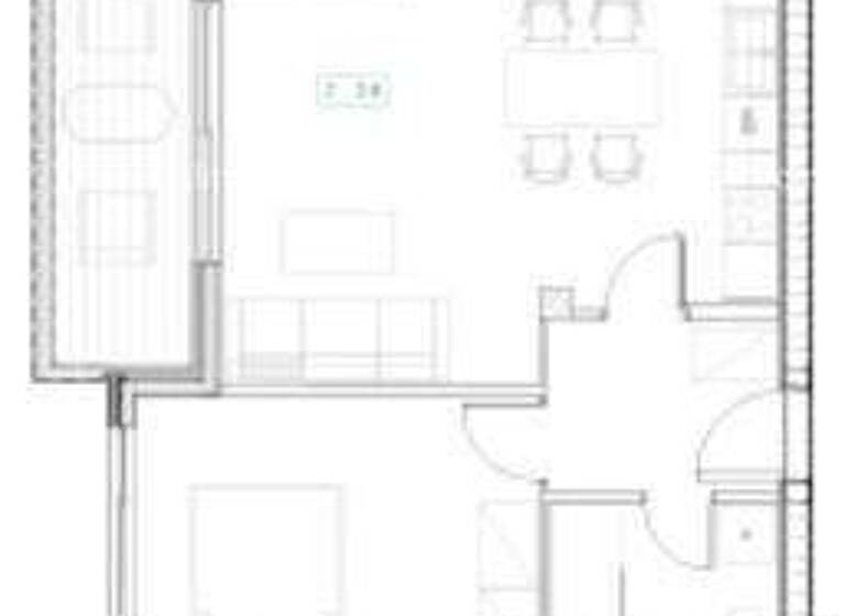 Wohnung zum Kauf 215.000 € 2 Zimmer 53 m² 2. Geschoss Centar, Luka, Finida