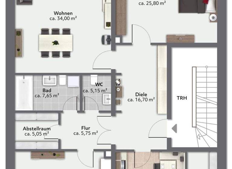 Wohnung zum Kauf 549.000 € 4 Zimmer 152 m² Altstadt Wasserburg am Inn 83512